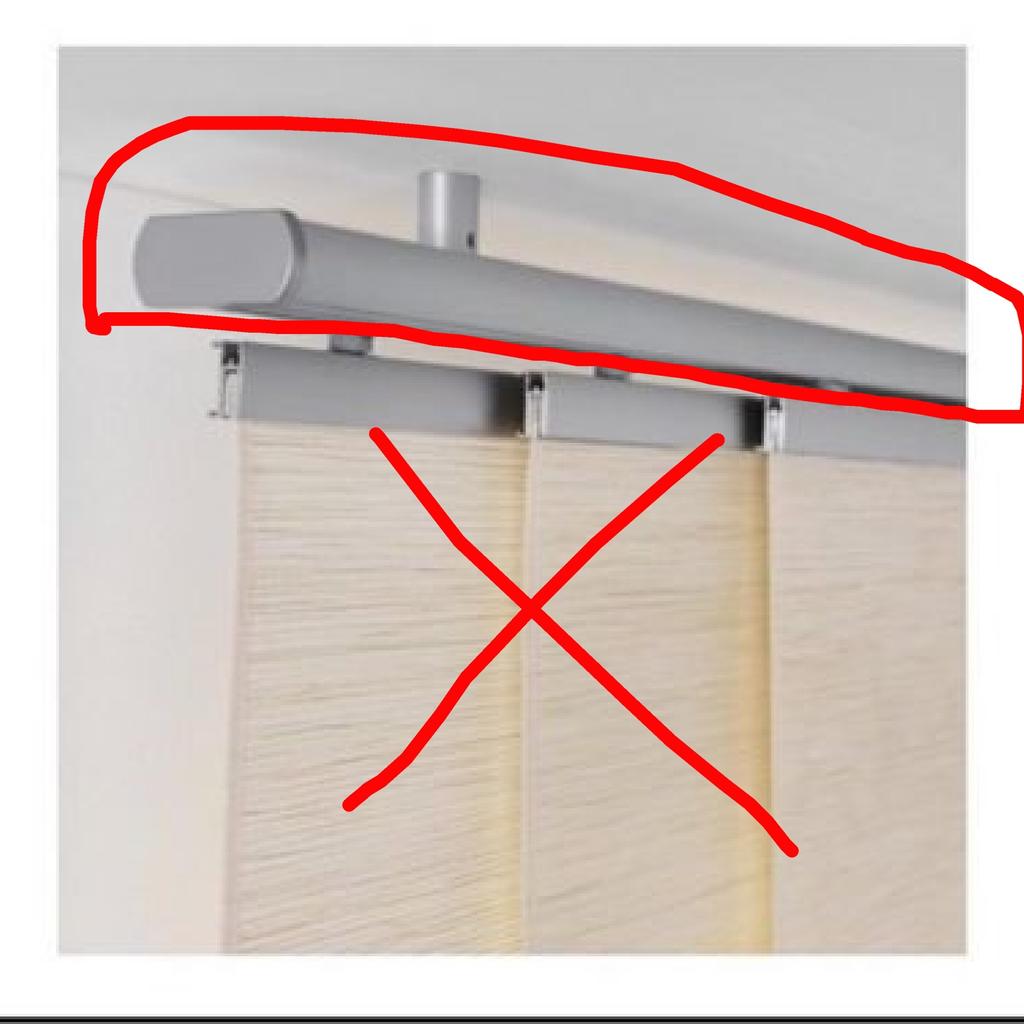 IKEA Gardinenschiene 3läufig, 420 cm in 76669 Bad Schönborn für 50,00 € zum Verkauf Shpock DE