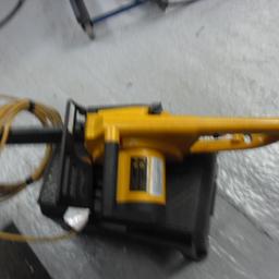 electric JCB chainsaw 230 volt 2000 watt in good working order good chain used very little
comes with extension lead collection only.
Any questions please ask 07973405197