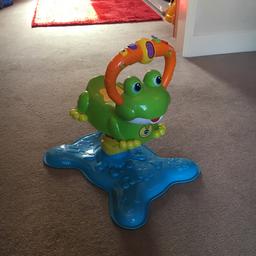 Vtec bounce and discover frog.

Full description in pictures.

Great fun for little ones, from a clean, pet free and smoke free home. Can possibly deliver locally for a couple £ xtra.