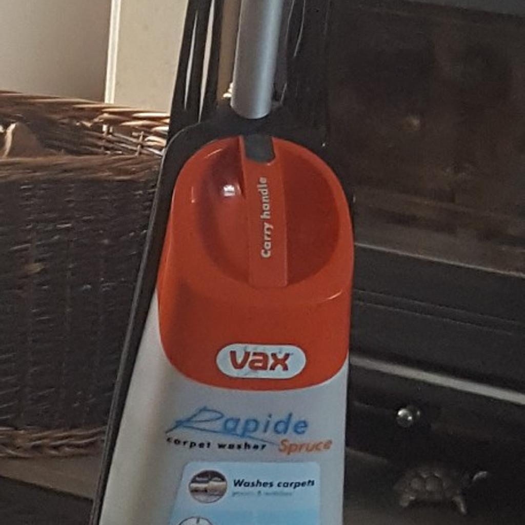 Vax Rapide carpet cleaner in BN27 Wealden for £45.00 for sale Shpock