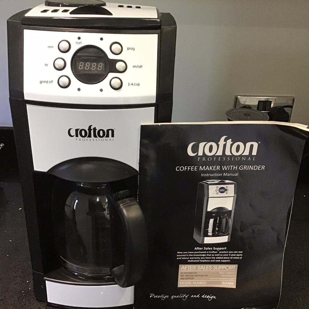 Crofton Professional Coffee Maker/Grinder in NewcastleunderLyme for £