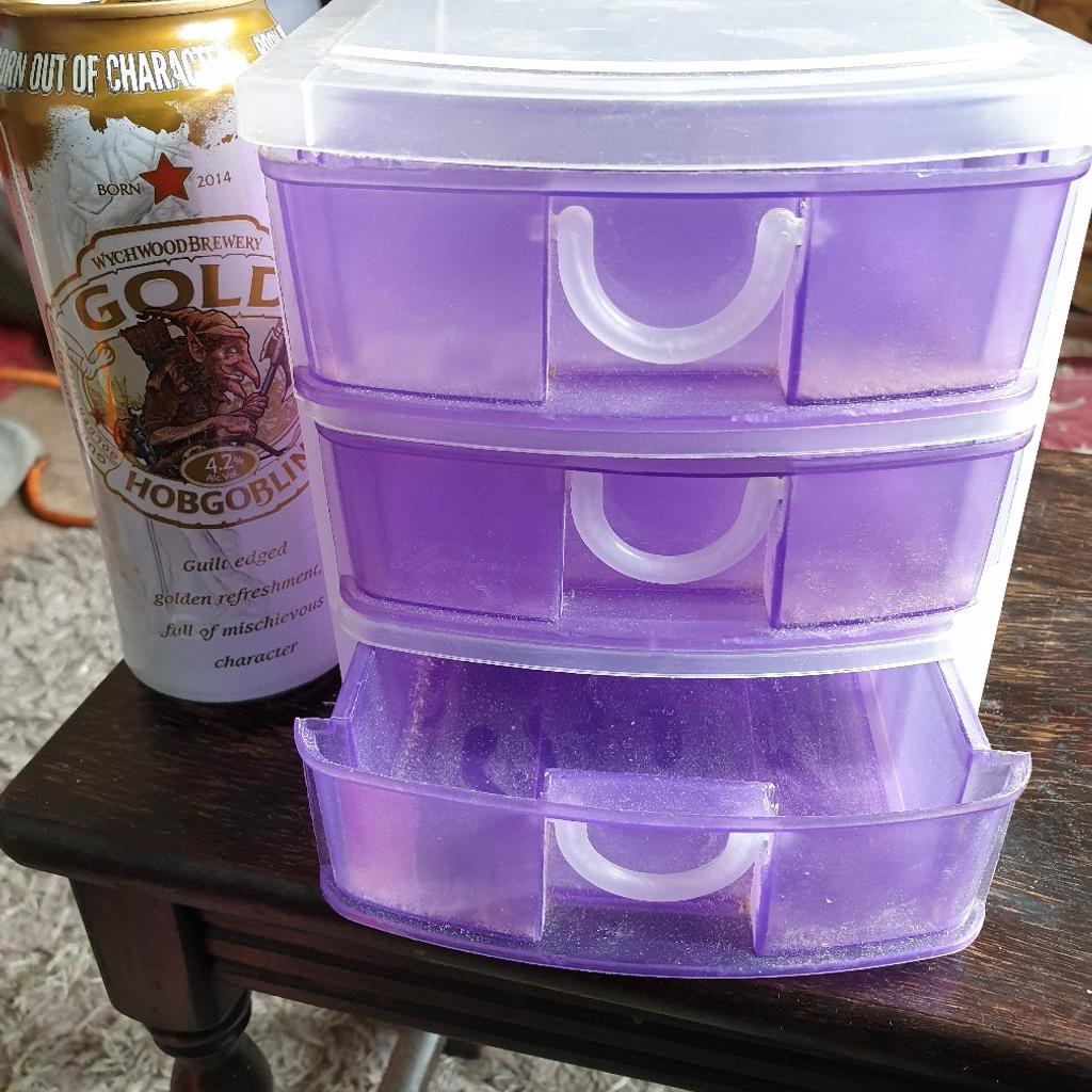 plastic storage drawers in North West Leicestershire for £2.00 for sale Shpock