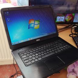 I sell laptop dell processor intel ducore 2.3ghz memory ram 4gb hdd 250gb video graphic 1gb webcam wifi windows 7 ultimatum baterry 3 hours original charger etc