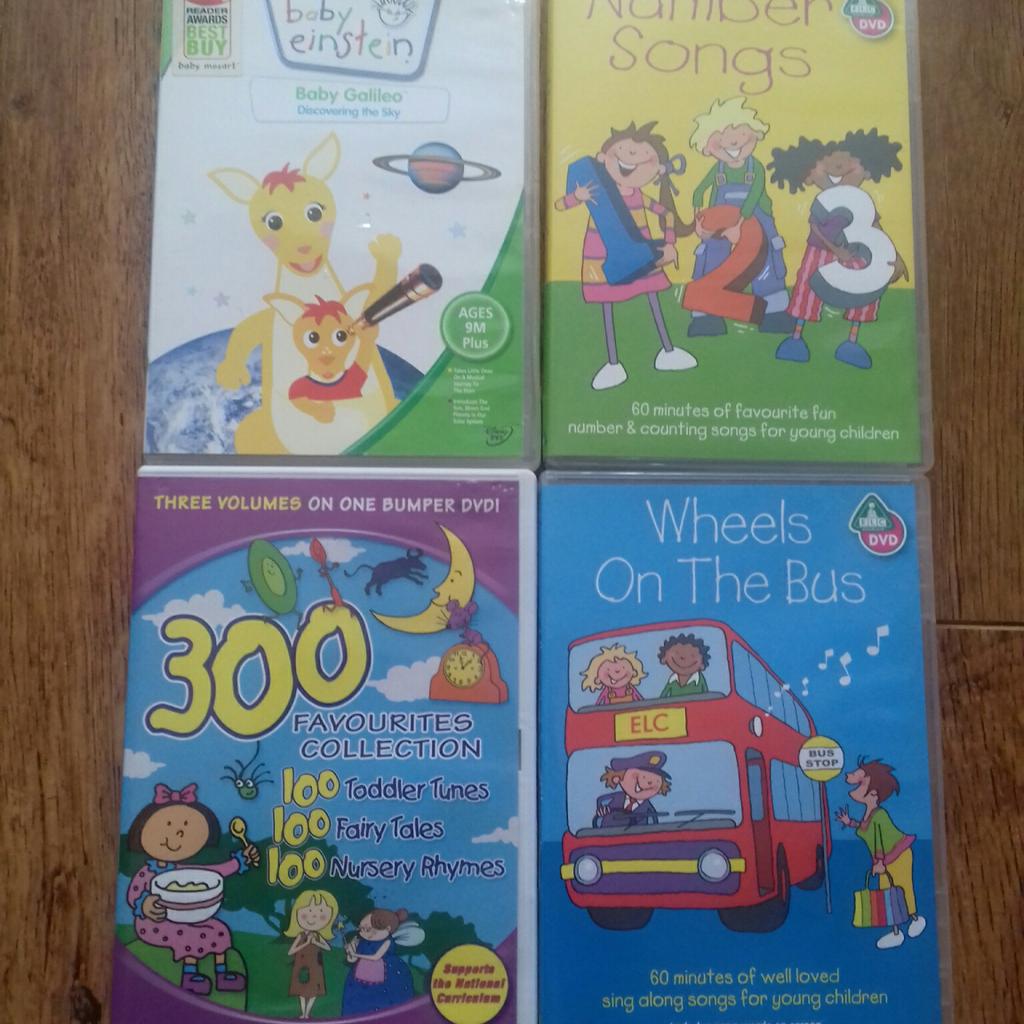 4 Toddler Learning Dvds (Baby Einstein, ELC) in CV3 Coventry for £6.00 ...