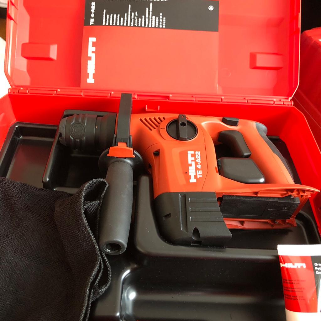 HILTICordless Rotary Hammer TE 4A22 case NEW in HA2 Harrow für 250,00
