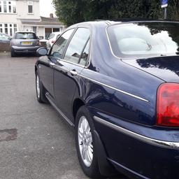 This is a very cherished Rover 75.
It comes with long MOT till November, alloys, electric sunroof, electric windows, air cond. autonatic, electric wing mirrors, radio cd, cruise control, ABS, etc.

It has only done 93.000 miles and is i a very good condition. Everything works how it should.
Immaculate interior. Very good, smooth gear box.

This is a car from and for someone, who is
enthusiastic for a comfortable Rover 75!

Please text me, because can't answer calls every time.