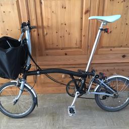 Also comes with official Brompton bag and front and rear lights.

Collection from Chiswick, W4.