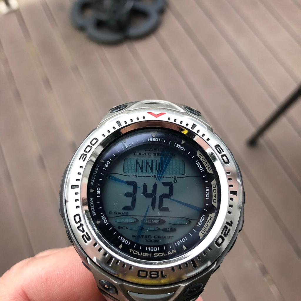 Casio sea pathfinder online spf 70t