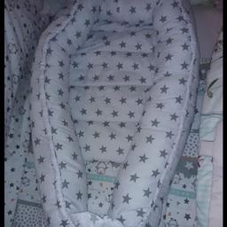 never been used as had two 
clean/perfect condition 
breathable material 
from birth to toddler