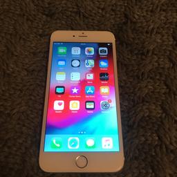 I have for sale iPhone 6 Plus in good Used condition.It have some scratches on The edges,screen is in perfect condition,finger Scanner and home button working as it should.no charger or accesories.