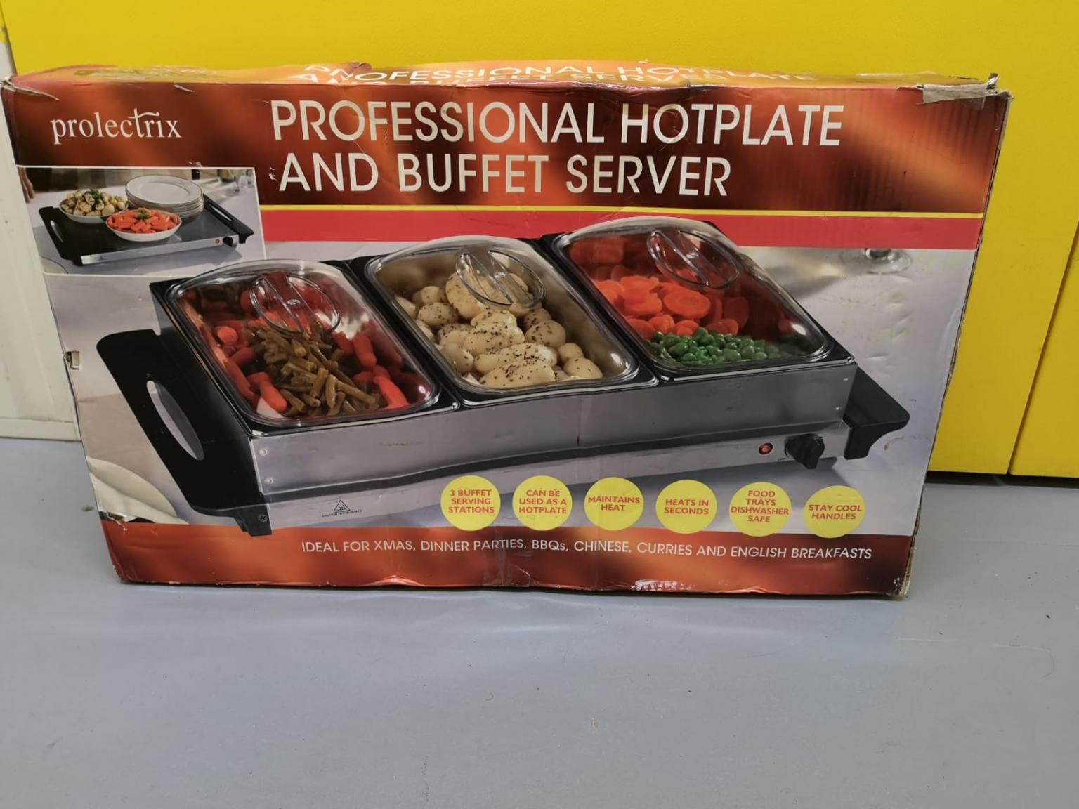 Prolectrix Hot Plate, Buffet, Food server, in W6 Fulham for £15.00 for sale Shpock