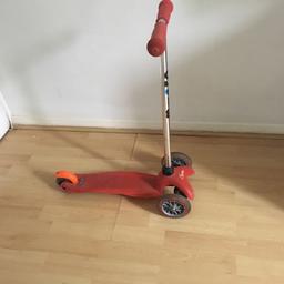 Mini micro scooter used but with plenty of more time to be enjoyed by kids! £20 or nearest offer.