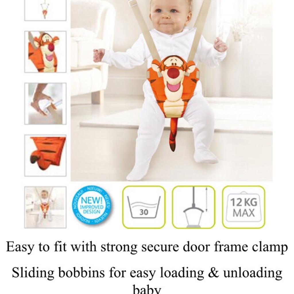 Munchkin tigger store door bouncer