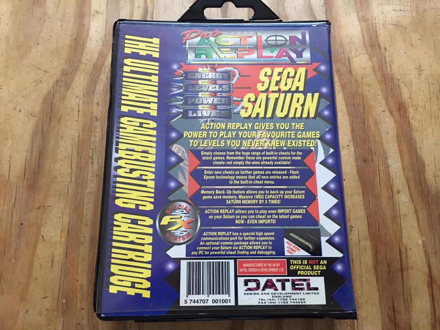 Action Replay Sega Saturn. Cheat & Memory In DA16 Bexley Für 20,00 ...