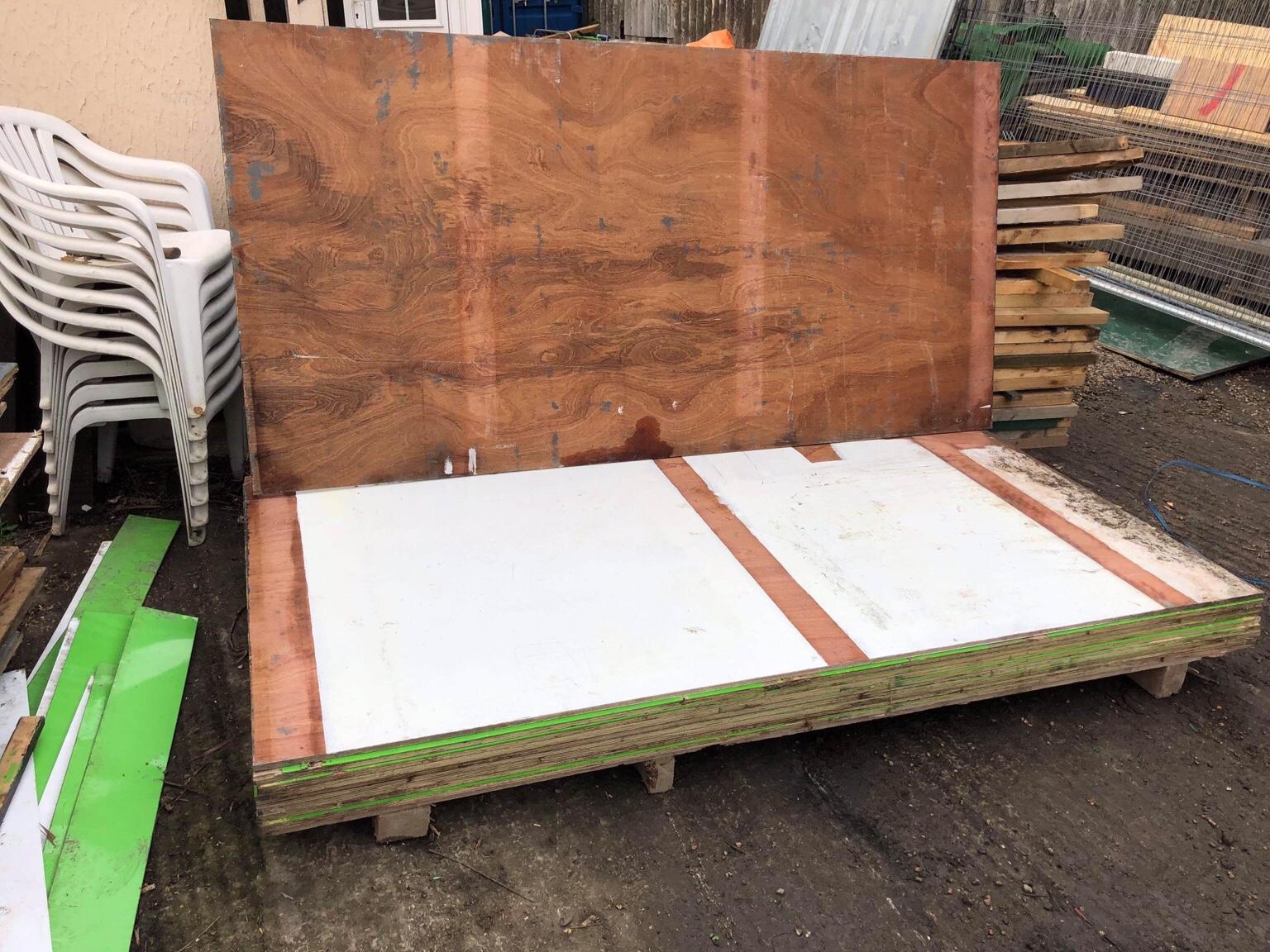 Used 18mm Plywood For Sale For 8x4 Sheets £15 in ME9 Teynham for £15.00