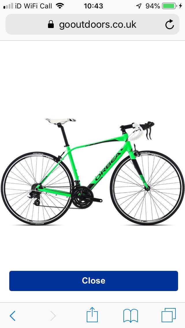 orca avant h70 road bike