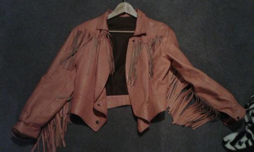 Buy & Sell North West London Camden - Photos for Apricot real leather tassel jacket