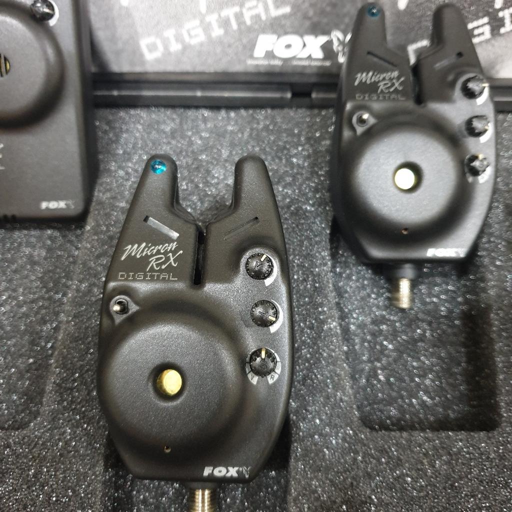 fox micron rx bite alarm set carp fishing in CM3 Chelmsford for £250.00 ...