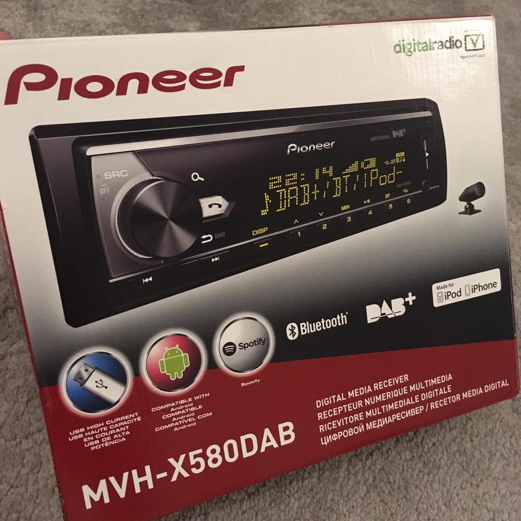 Pioneer MVH-X580DAB Car Radio Bluetooth DAB in WS12 Chase für 60