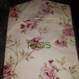 pegbag  made   by myself   good  quality  fabric  collection  only  from  Birchwood  Hatfield  Al10  0Rl