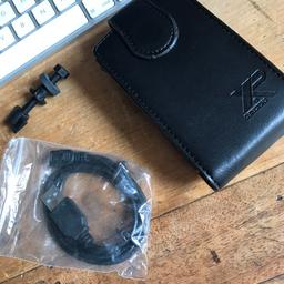 Remote leather case, coil plastic bolt nut and washer and a lead.
£14