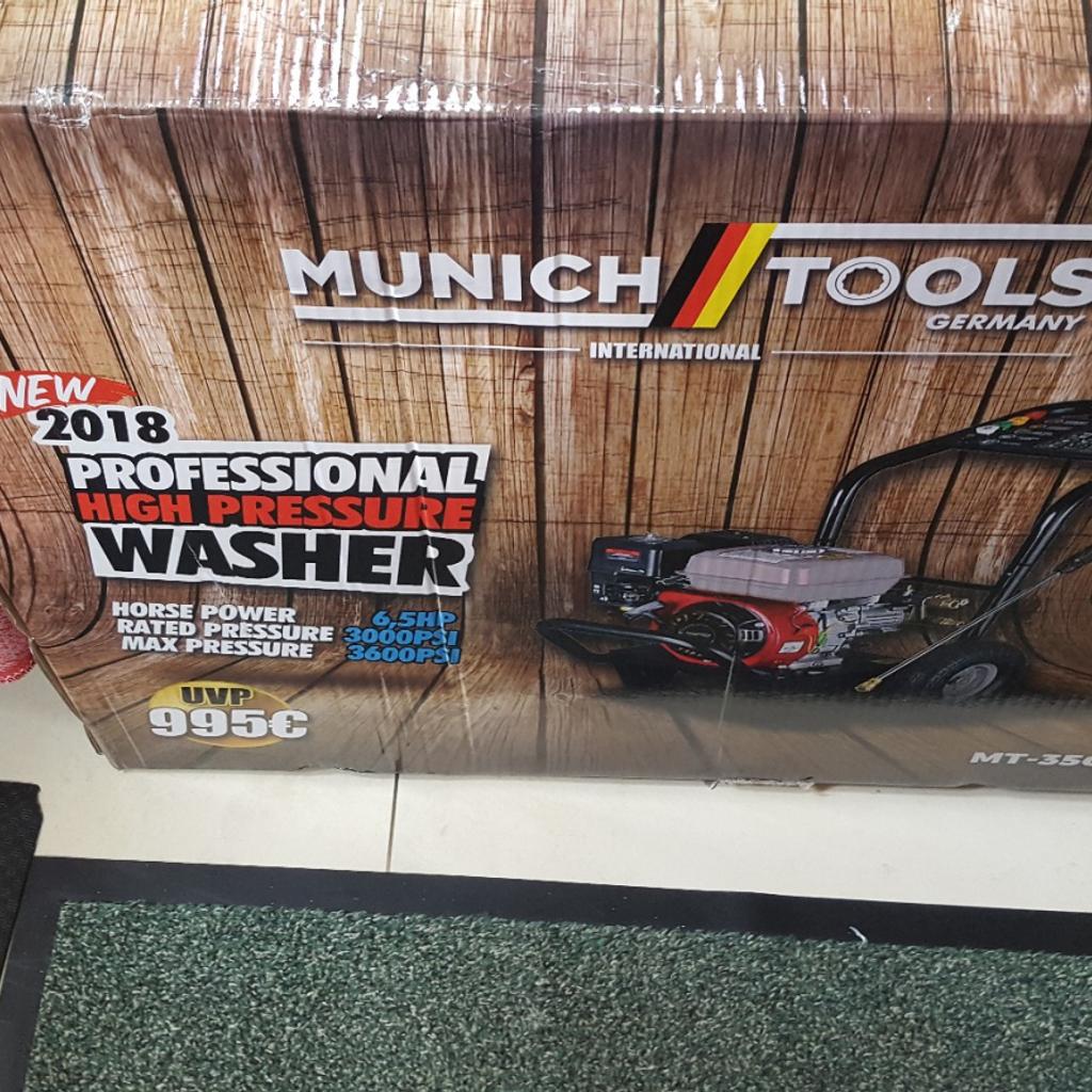 Munich Tools pressure washer MT3500 in HP19 Aylesbury for £350.00 for