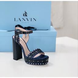 LANVIN Embellished Platform sandals. 
In excellent condition. As good as new. 
Heel hight: 12.0 cm 
Platform: 3.0 cm