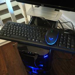 A cheap gaming pc setup for quick sale

Pc Tower Zoostorm inwin
8gb ram
AMD A10 7870k Quad core 3.9ghz
R7 graphics
Windows 10 Pro

Includes keyboard, monitor, mouse, and leads
Monitor is old but has built in speakers so you don't need to buy anything else.

Everything is clean. Keyboard and mouse like new. Non smoking household. 
Will play Fortnite, Minecraft, Roblox, Pubg, CS Go,

Fortnite already installed.

Can deliver if local for petrol money. Will be shown working.