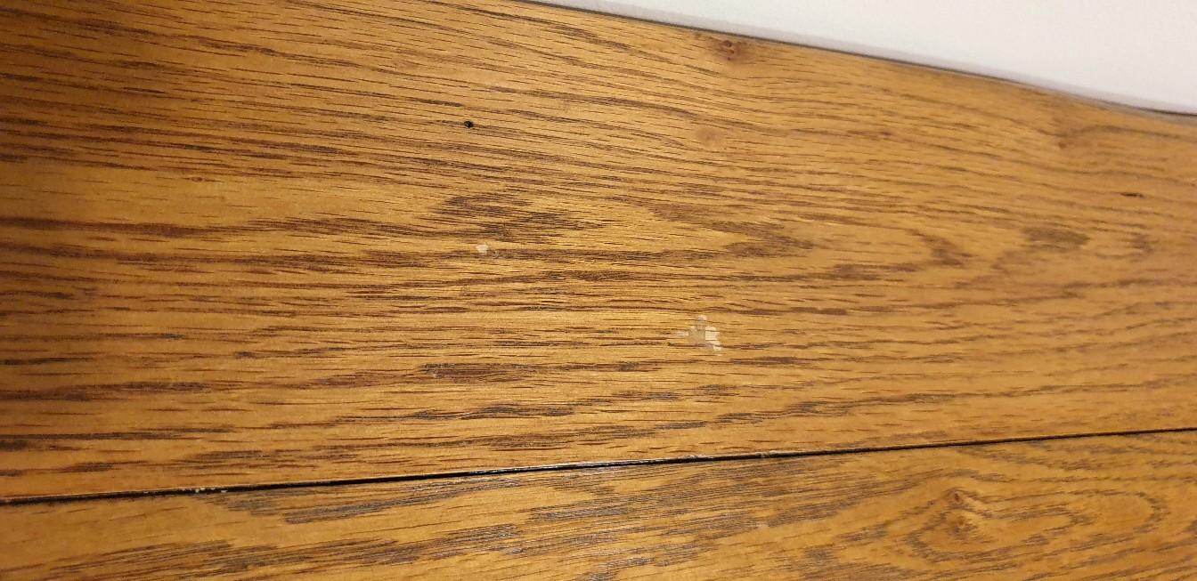 Solid oak extending dining table and 4 chairs in CH49 Wirral for £180.