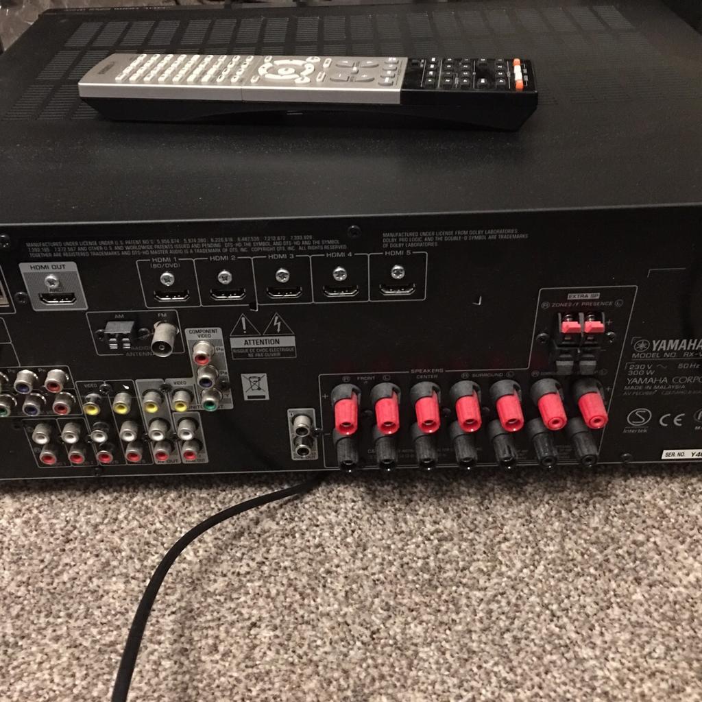 Yamaha RXV 675 AV receiver amplifier in KT19 Ewell for £140.00 for