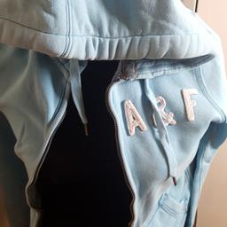 blue Abercrombie and Fitch hoody size s