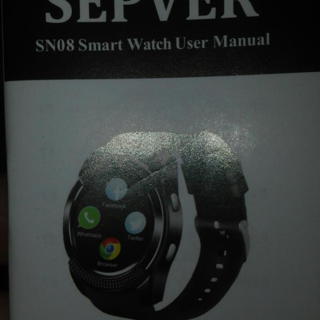 Sepver smart watch on sale sn08