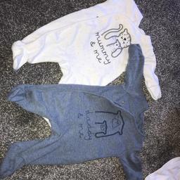 2 x newborn sleepsuits from next. worn once so, perfect condition.

Smoke and pet free home
