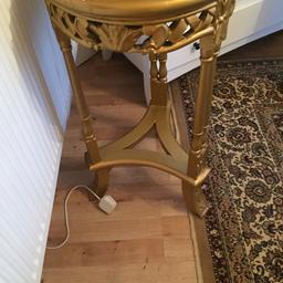 Painted gold few touch up needed pretty table smoke free home