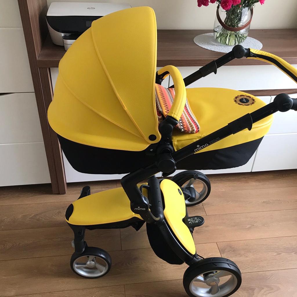 Mima stroller clearance yellow