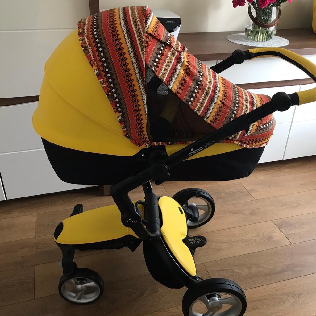 Mima stroller yellow online