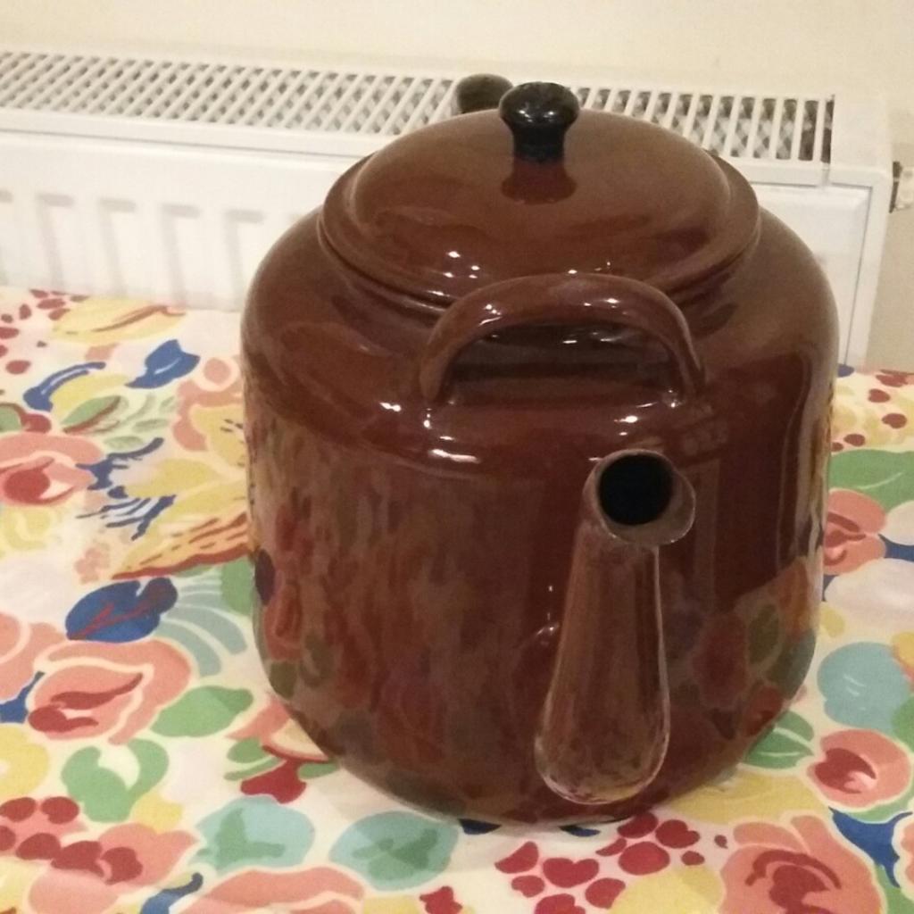 Large vintage enamel catering teapot. in B63 Dudley for £15.00 for sale