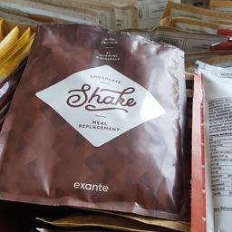 89 Exante shakes various flavours, long dates. Unable to manage diet.