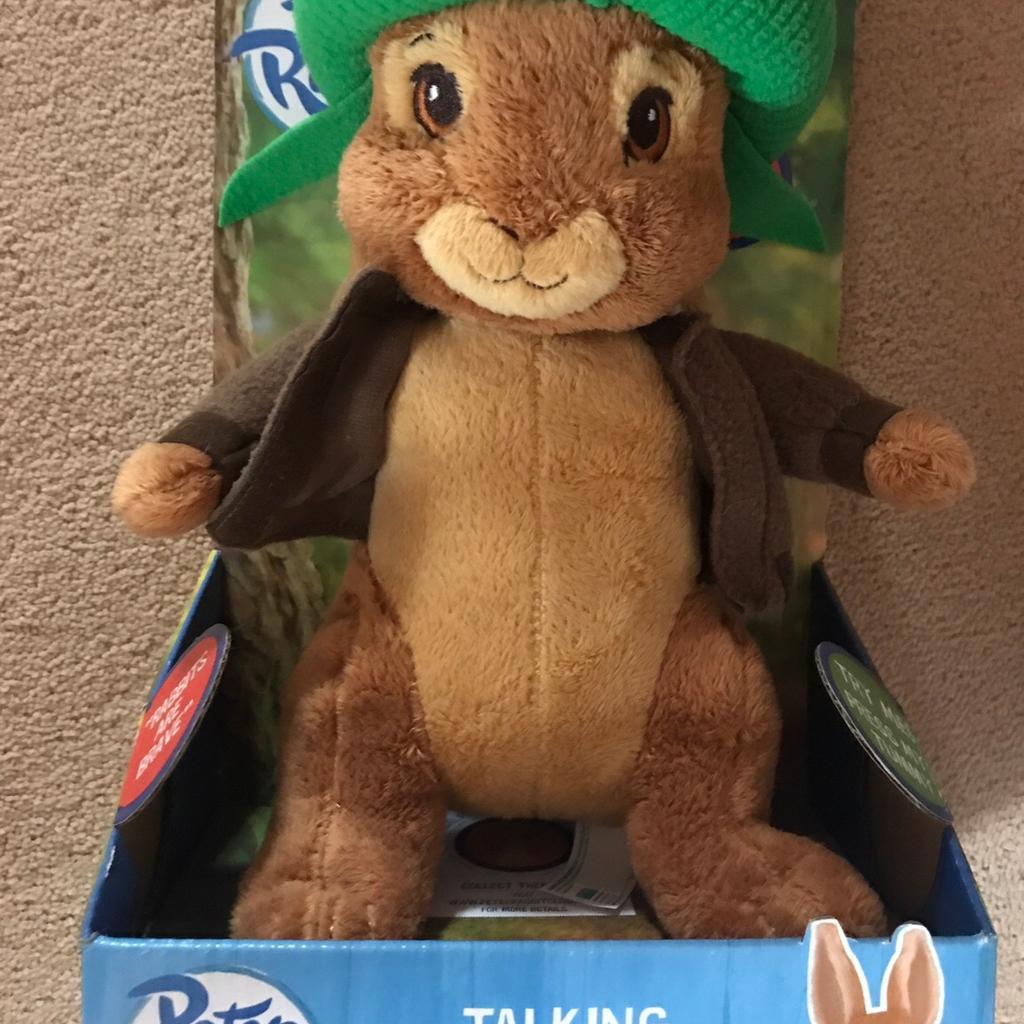 Benjamin bunny hot sale talking toy