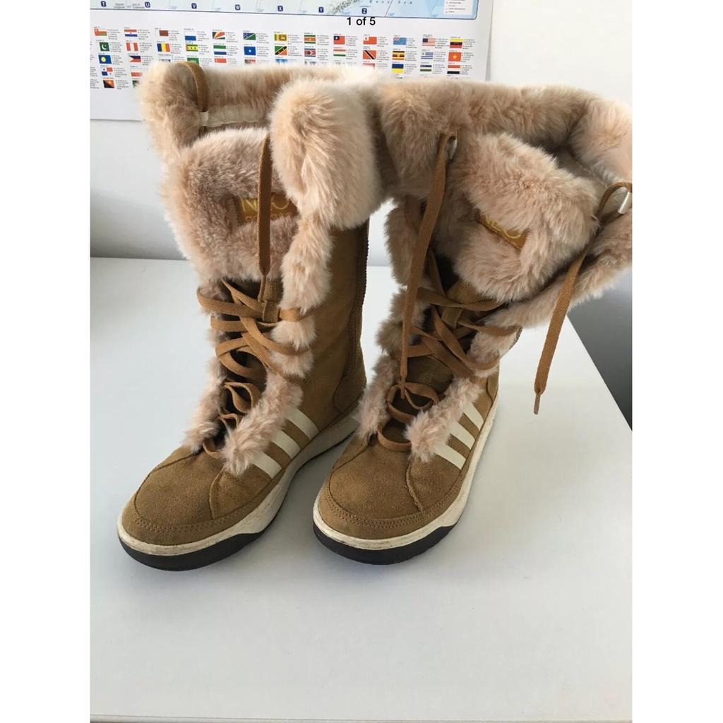 Adidas NEO fur boots. PL2 25,00 zum Verkauf | Shpock AT