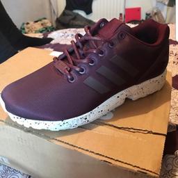 Nearly new Adidas Flux Trainers.
Hardly worn as you can see from the picture.
Smoke and Pet free home.
Local delivery available