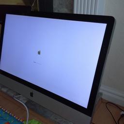 i sell apple imac processor intelcore i7-3.4ghz memory ram 8gb hdd 1tb need new system operation screen 27"