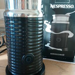 Ich verkaufe meinen kaum benutzten Nespresso Aeroccino 3 mit Gebrauchsanweisung und original Verpackung.
Ich versende auch gerne, allerdings kommt dann eine Versandgebühr von 4,30 zusätzlich noch hinzu.