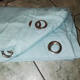 duck egg blue curtains.
unlined
ringtop
washable
in good condition, just no longer needed.
pick up only