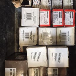 15 boxes of unopened screws
See photos for sizes