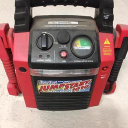 12v jump starter 
Complete with built in air compressor 
Good condition, holds charge