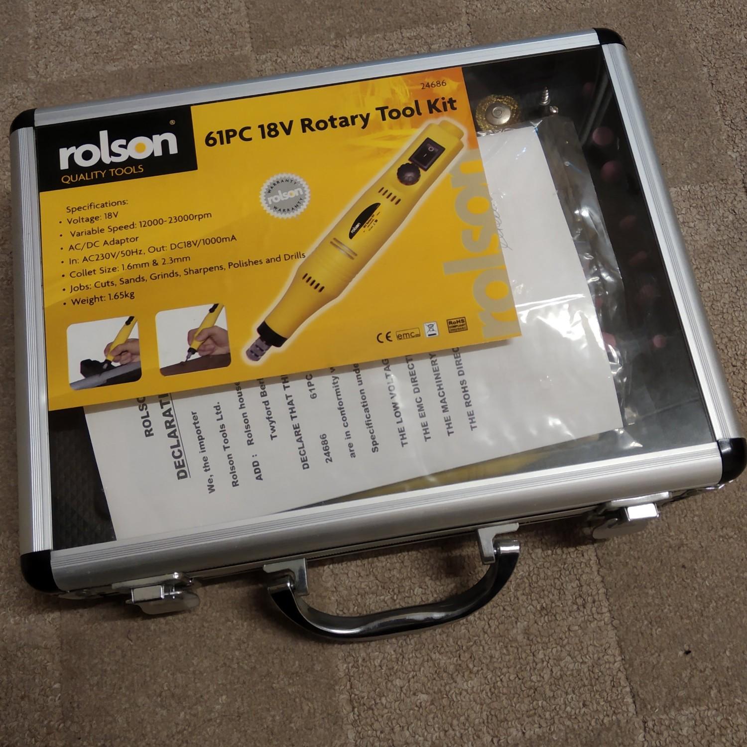 Rolson 18v Rotary Tool Kit in N16 London for £20.00 for sale Shpock