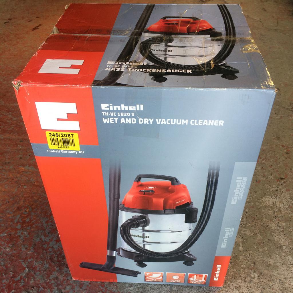 Einhell 20L Wet and Dry Vac Vacuum Cleaner in FY4 Moss for £40.00 for