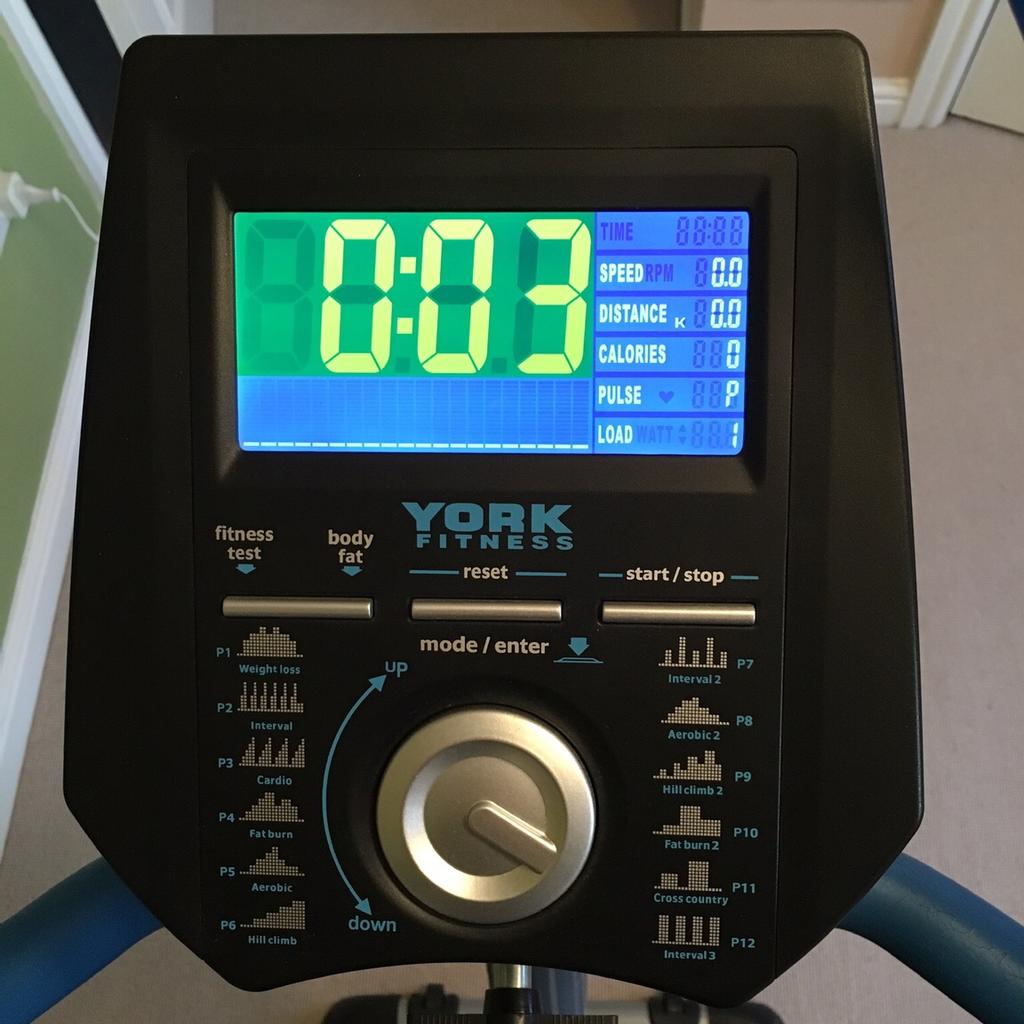 York c202 anniversary online exercise bike