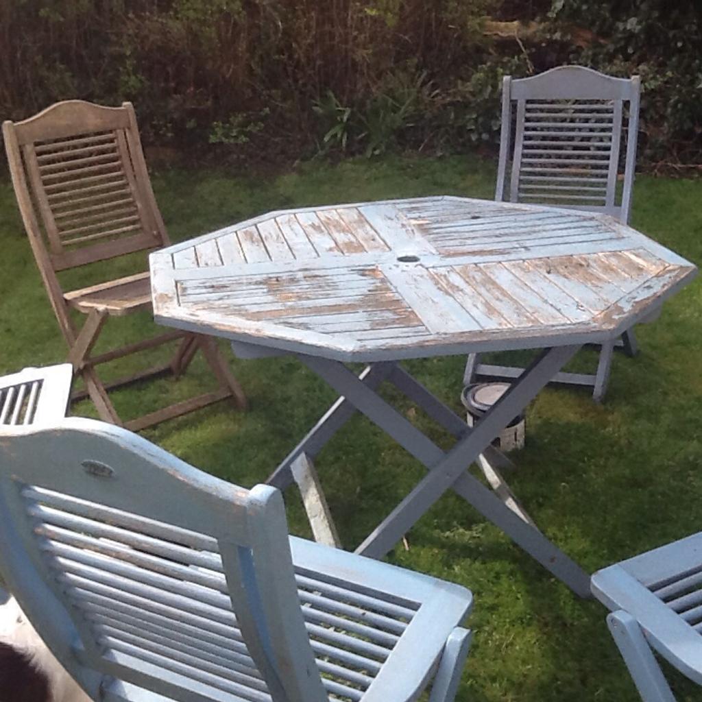 Garden table and chairs firman brand in WA7 Runcorn for £35.00 for sale ...